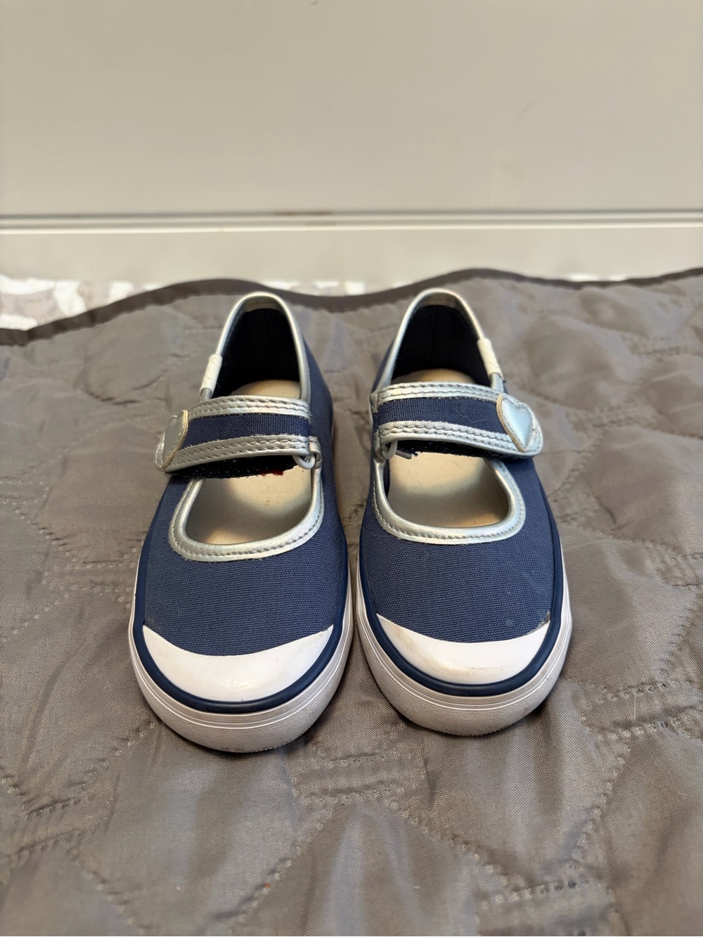 Keds Kids Navy and White Mary Jane Sneakers